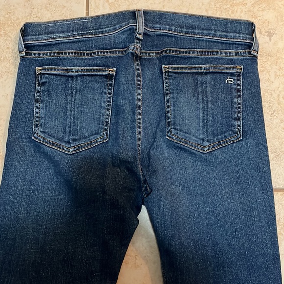 RAG & BONE Capri Jeans Blue Size 29 - Picture 13 of 14